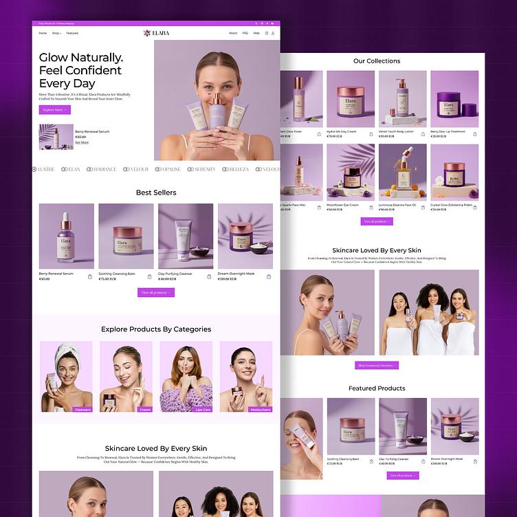 Website bán mỹ phẩm